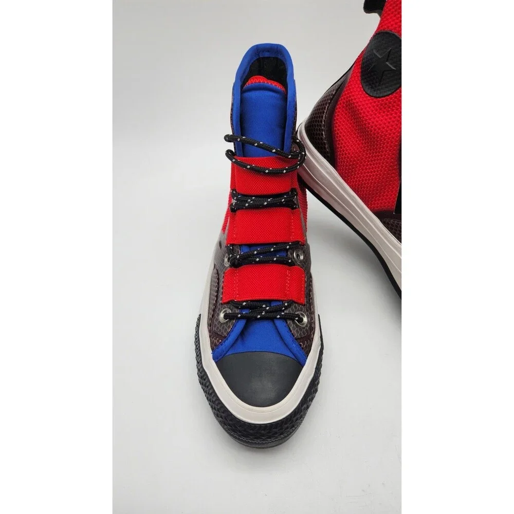 Converse Big Kid Chuck 70 Tech Hiker Hi Red/Blue/Black Size 6Y 262285C NWOT/box.